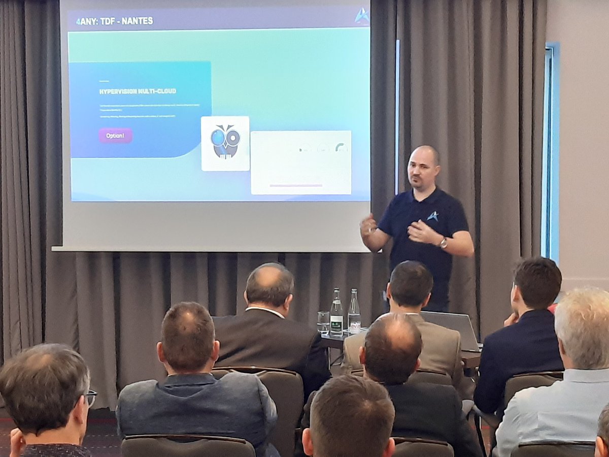 SCC_Info's tweet image. Présentations et démonstration de #4any par William Saadi de @SCC_Info.