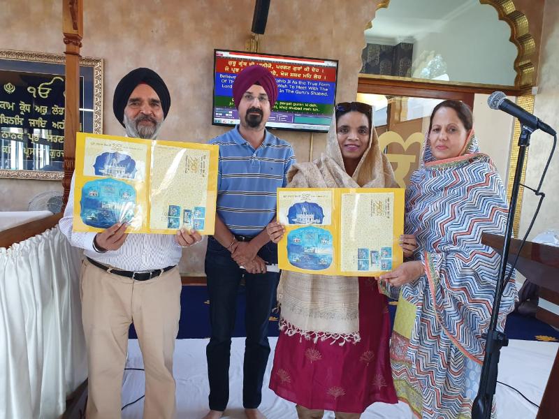 India in Johannesburg (@indiainjoburg) on Twitter photo A set of commemorative stamps issued by GOI on #550YearsOfGuruNanakDevJi was released by Consul General <a href="/Anjuranjan/">Anju Ranjan</a> at <a href="/Gurudwara_JHB/">Gurudwara Sahib JHB</a>. The stamps depicted Nankana Sahib, Darbar Sahib, Ber Sahib, Nanak Jhira Sahib, Nanak Lama Sahib <a href="/hci_pretoria/">India in SouthAfrica</a>
@ICCR_Delhi <a href="/MEAIndia/">Randhir Jaiswal</a> A set of commemorative stamps issued by GOI on #550YearsOfGuruNanakDevJi was released by Consul General <a href="/Anjuranjan/">Anju Ranjan</a> at <a href="/Gurudwara_JHB/">Gurudwara Sahib JHB</a>. The stamps depicted Nankana Sahib, Darbar Sahib, Ber Sahib, Nanak Jhira Sahib, Nanak Lama Sahib <a href="/hci_pretoria/">India in SouthAfrica</a>
@ICCR_Delhi <a href="/MEAIndia/">Randhir Jaiswal</a>