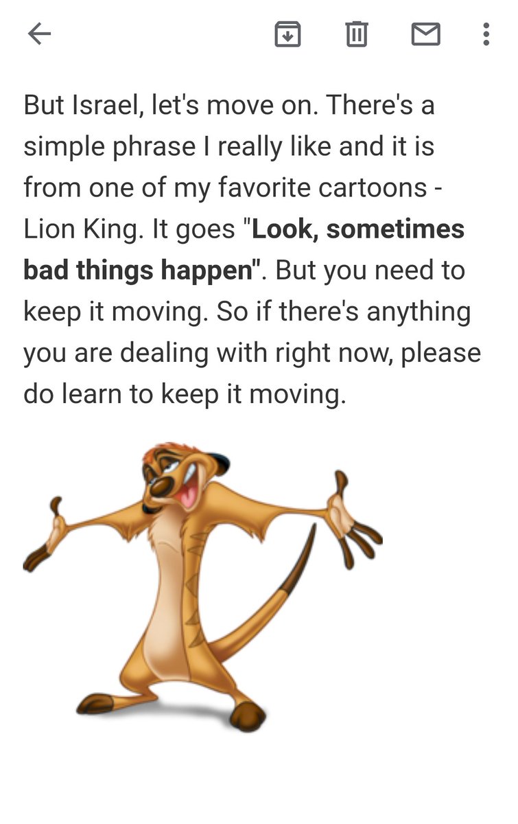 IzyOla's tweet image. &quot;Look, sometimes bad things happen&quot;. But you need to keep it moving. So if there&apos;s anything you are dealing with right now, please do learn to keep it moving. - @Mochievous 

#lettersfrommoe #KeepMakingProgress #youcandoit