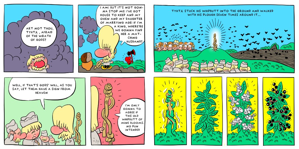 1/4
almost a year ago drew this little comic based on a legend from the very heart of mother russia, from the volga river region where the aboriginal finno-ugric tribes have been living for many centuries
hope you'll like it 