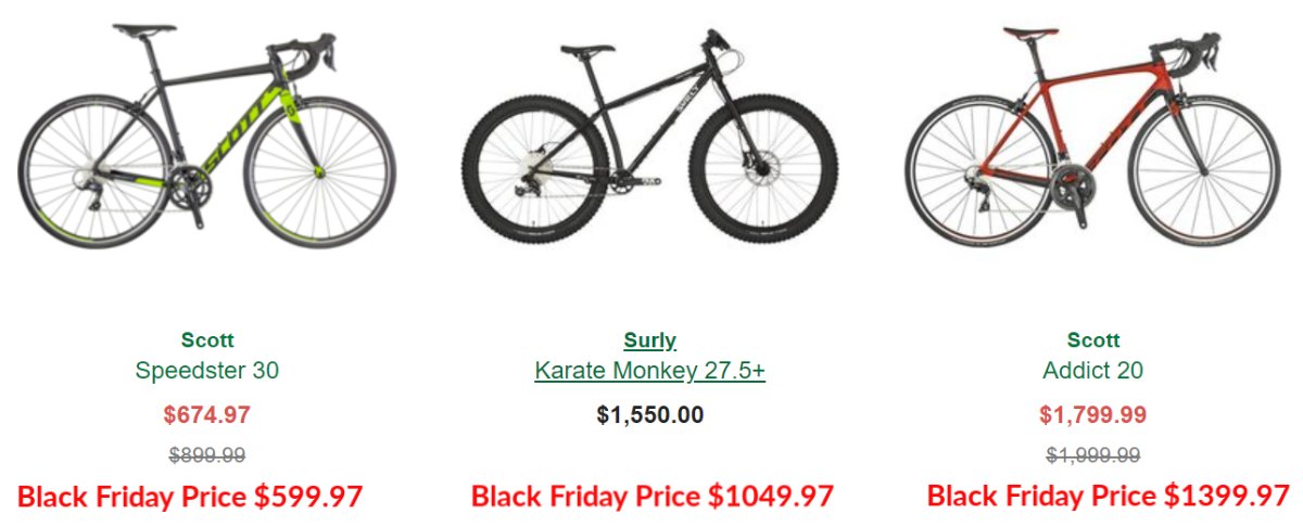Bike513Cincy's tweet photo. 🚲 Storewide Cycling Savings - CYBER MONDAY Deals Going on Now! Save on Everything we Sell. Sale ends at 11:59pm🚲 - https://t.co/KUdo2Cz5gA https://t.co/4hghSluUVX