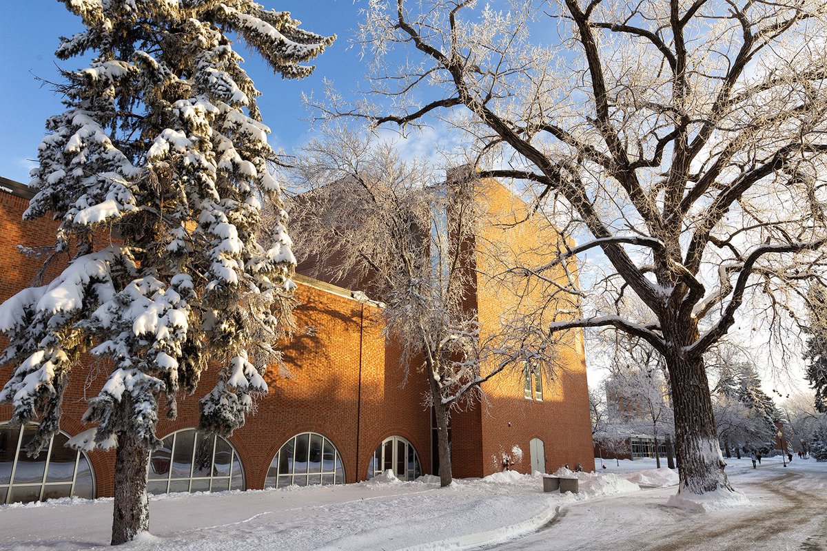 MSUMoorhead's tweet photo. This morning’s frost provided a beautiful start to the week. https://t.co/AXXGI6VfzX