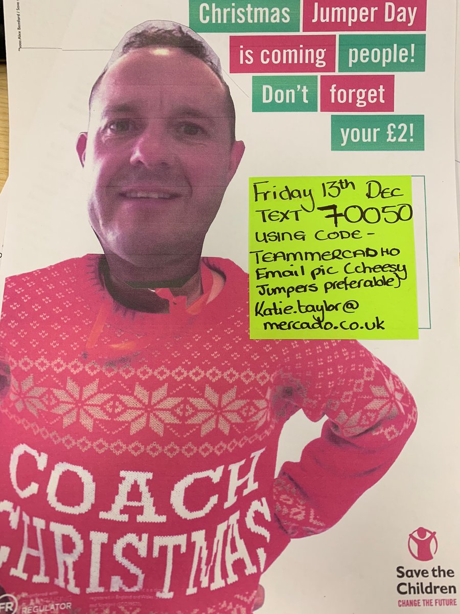 Mercadoflooring's tweet photo. #mercado #christmasjumperday #13th_December https://t.co/MT3GxzUsc2