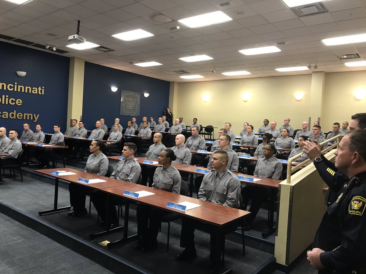 PaulNeudigate's tweet photo. Welcome to all the members of the @CincyPD 110th Recruit Class on their first day! https://t.co/s0OE1nSB7Y