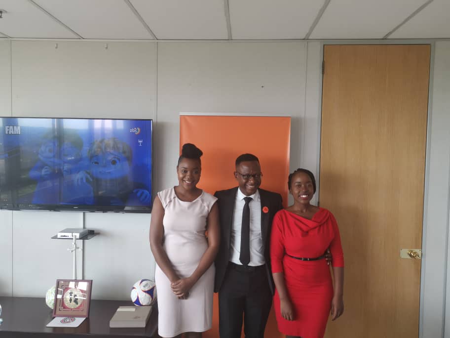 NetOne CEO <a href="/LazarusMuchenje/">Lazarus Muchenje</a> having a pre strategy meeting this afternoon with Rufaro Matimati and Paula Machaya who are Corporate governance strategists by profession.  They have also crossed over to the #OrangeNetwork. #TheOneTheOnly