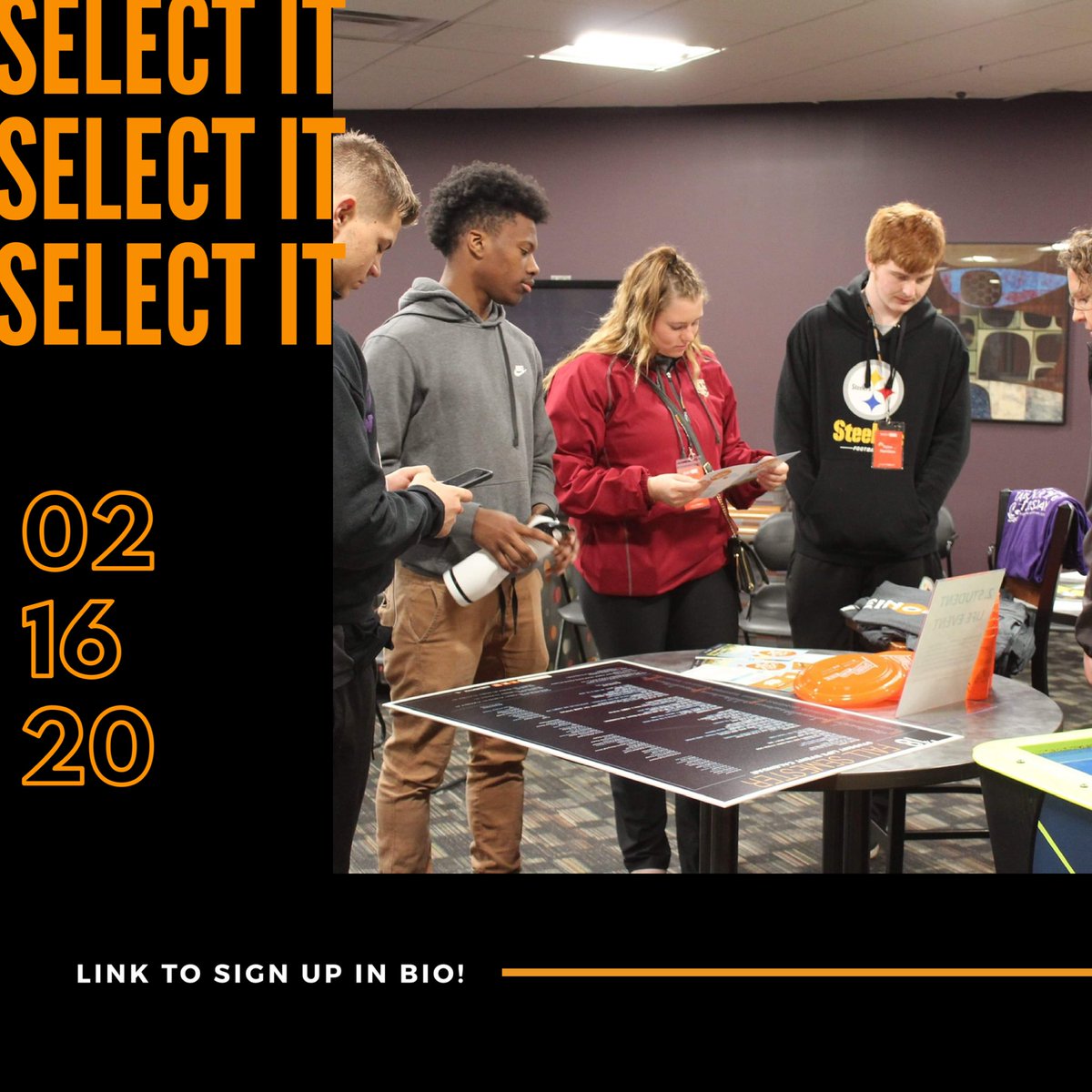 Tech_Admissions's tweet image. Hello High School Seniors! Our first “Select IT” event is live and available for sign up in the link in the bio! You just be accepted to Indiana Tech to sign up for this event! This is our best event of the year, DONT MISS OUT! #SelectIT #GoForIT #TechBound
