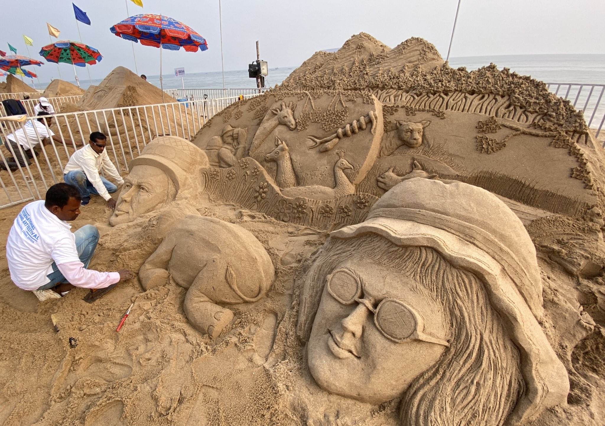 Sand Art in Odisha Photograph by Tours Orissa - Pixels