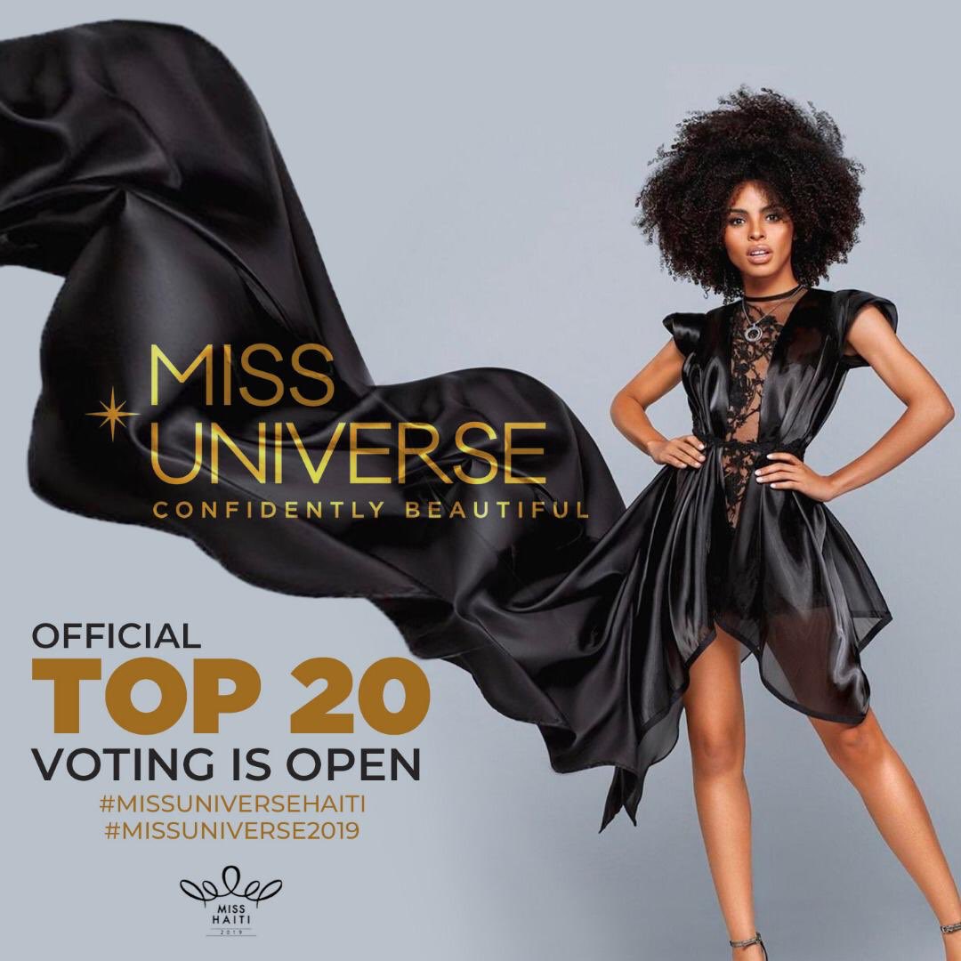 MissHaitiOrg's tweet photo. Cette année Miss univers offre l’occasion au public de voter pour permettre à leur candidate d’être classé dans le top 20
Voici le lien officiel
https://t.co/o7HsMI3O47 cliquez sur le numéro 38 pour supporter Haïti https://t.co/wTUPofedlZ