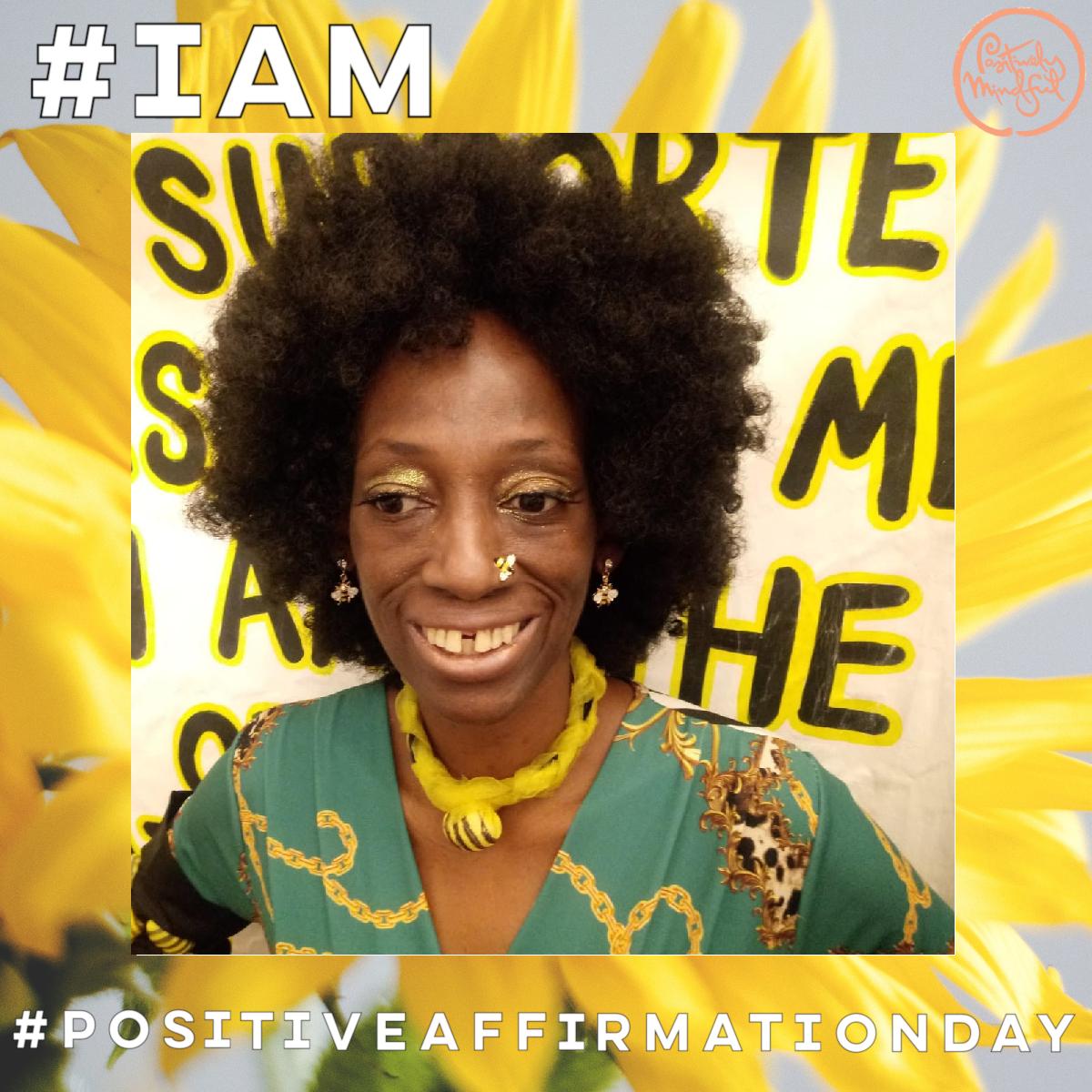 TrescaLouise's tweet photo. #IAm #PositiveAffirmationDay 
#Beeeautiful  #Buzzzing #BigHearted ❤😎😍
@MindfulHIV https://t.co/QEtQ7ojcU9
