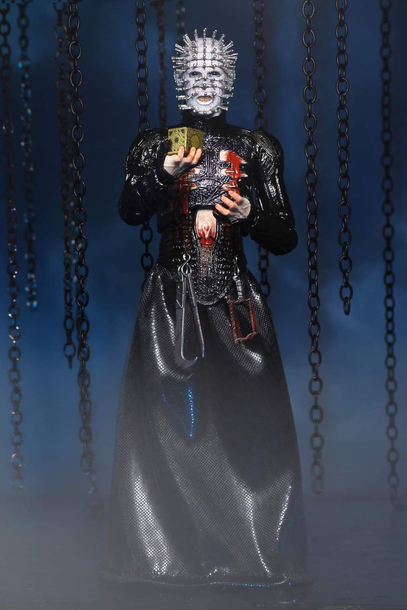 The Ultimate Pinhead from <a href="/NECA_TOYS/">NECA</a> is my most anticipated release of 2020!
This is a work of art!
Between this awesome Cenobite, and their Dr Decker figure from Nightbreed, NECA is killing it, and making this <a href="/RealCliveBarker/">Clive Barker</a> fan extremely happy!
