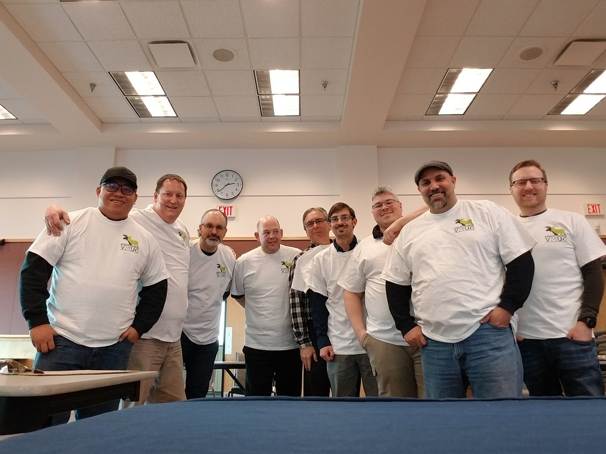 Lastly a huge thanks to #PGVMUG members for coming out to Friday's meeting and <a href="/RDFFG/">Regional District of Fraser Fort-George</a> for letting us use their space. #VMUG members make IT happen.