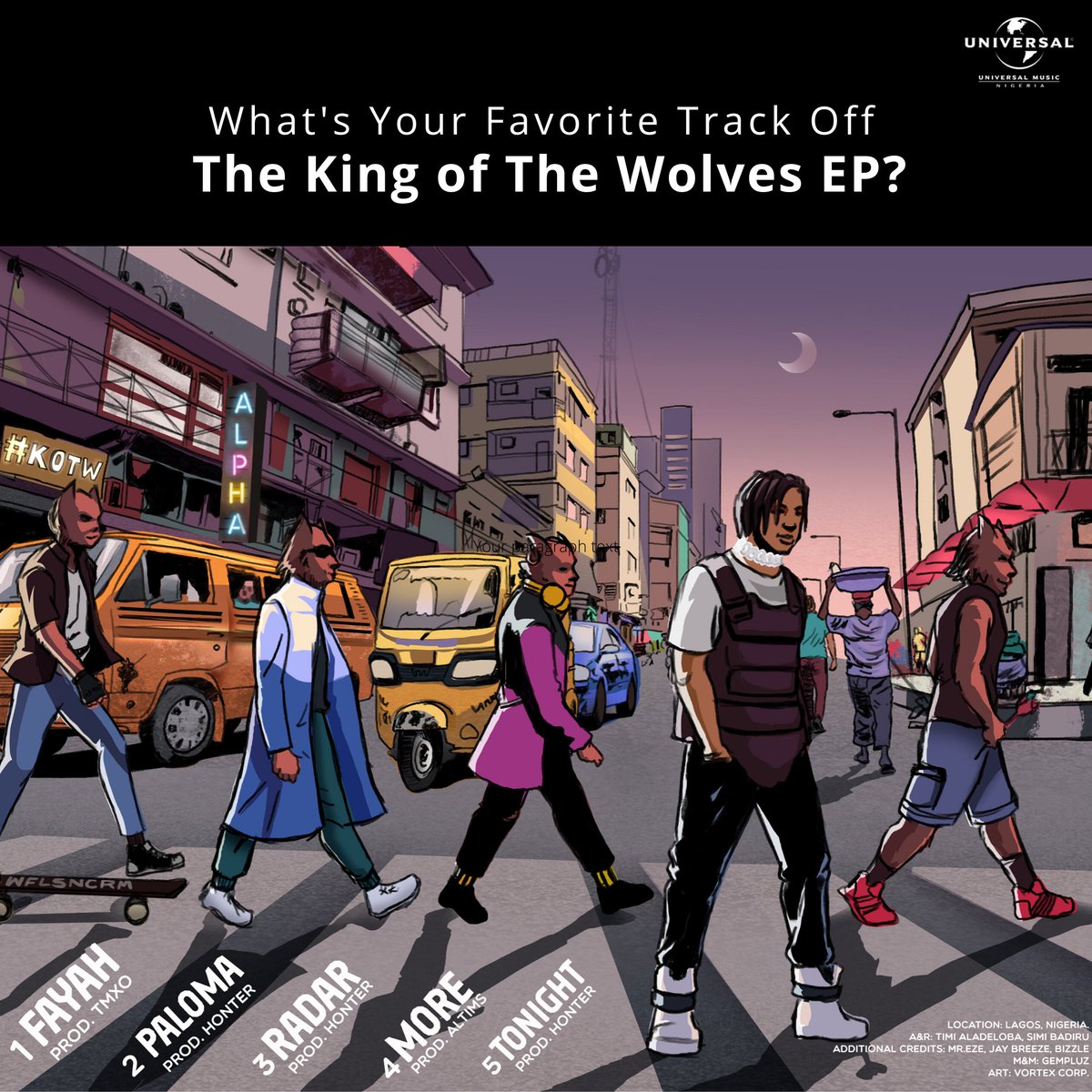 UMGNigeria's tweet image. #Kingofthewolves 🔥🔥🔥