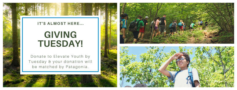 Donate to Elevate Youth and get your #GIVINGTUESDAY gift MATCHED by <a href="/patagonia/">Patagonia</a> ! 🙂 patagonia.com/actionworks/gr…