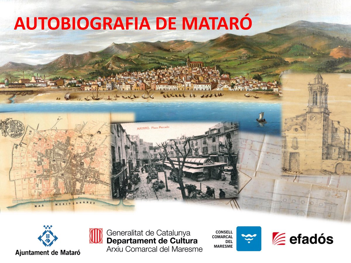 acmaresme's tweet photo. Demà presentarem "L'Autobiografia de Mataró" al Casal de la Nova Aliança les 19 hores. Hi han participat més de 30 autors, hi trobareu més d'un miler de documents significatius i curiosos. No us ho perdeu! 
@patrimonigencat  @matarocat  @ccmaresme  @CulturaMataro https://t.co/JTUnVNs9rR