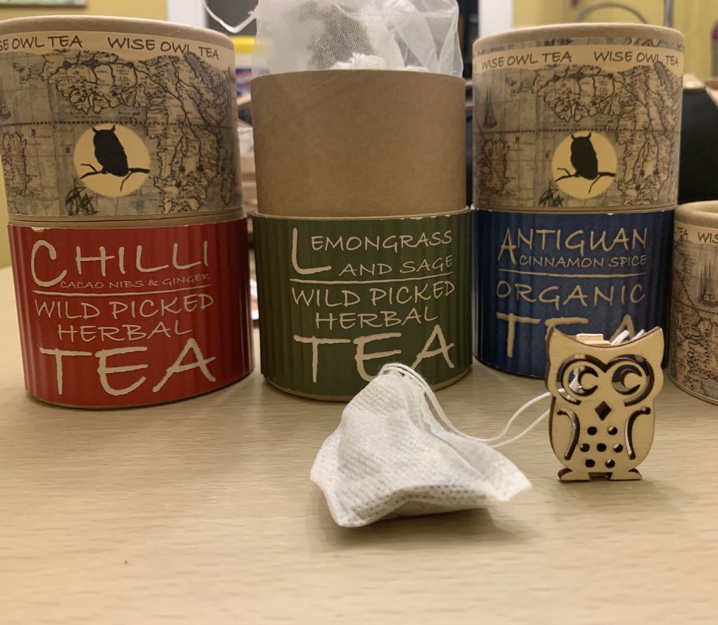 wise owl tea tweet media