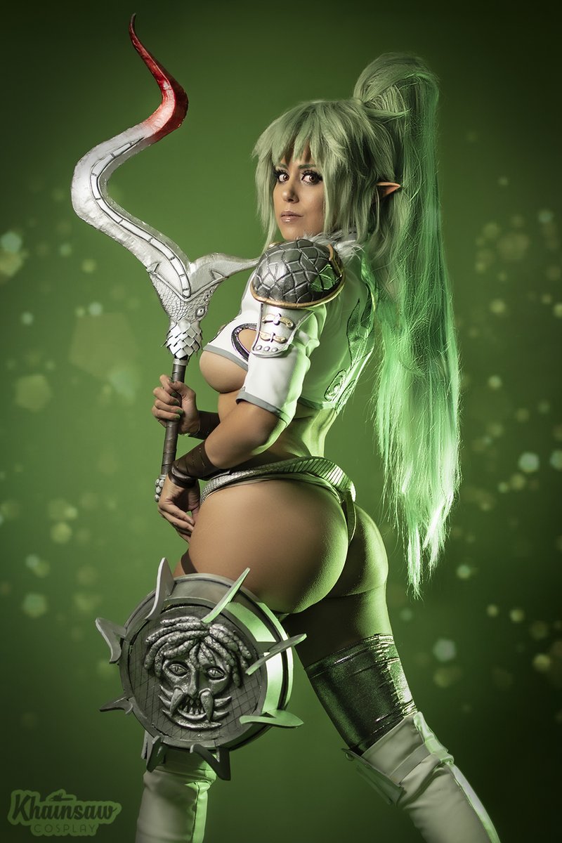 3 http://www.patreon.com/khainsaw #queensblade #cosplay.