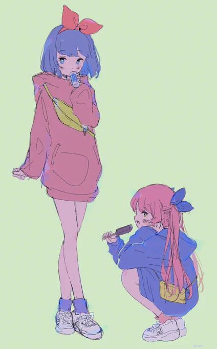 コンビニ前 