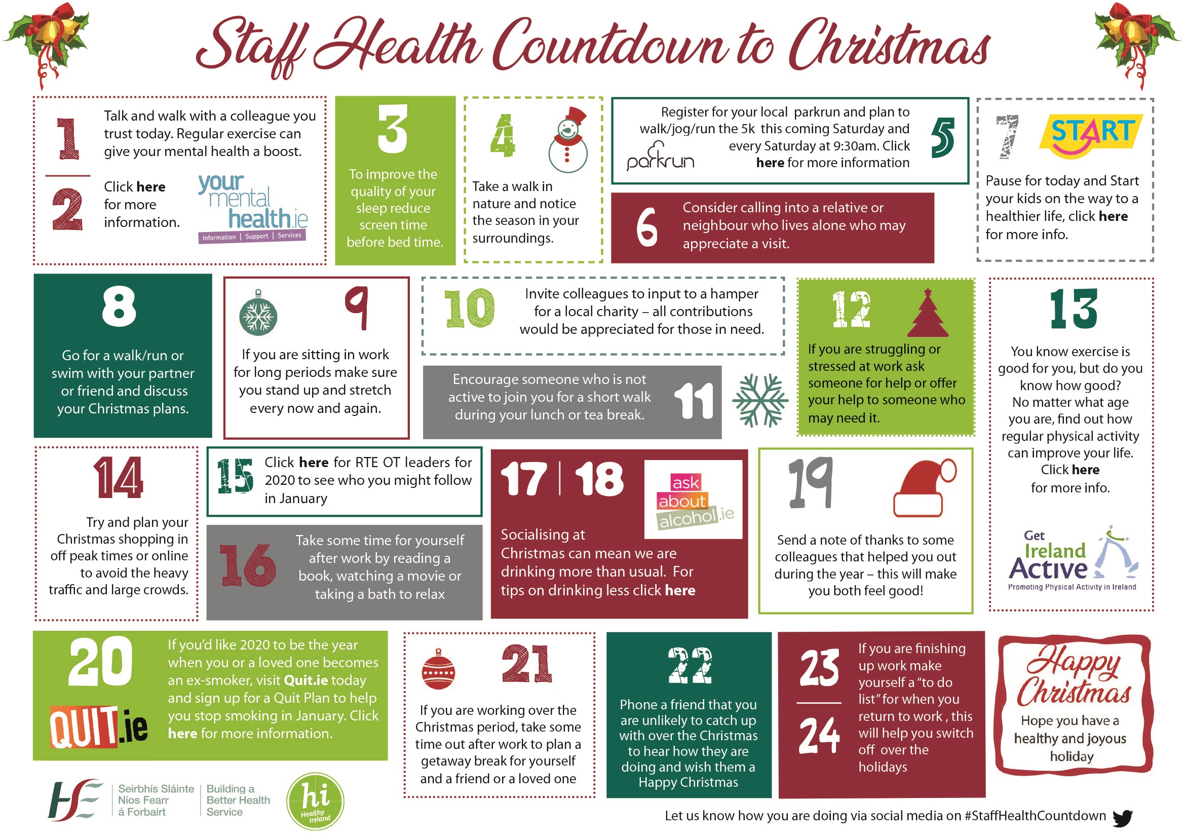 HSE/South East Community Healthcare on Twitter "Use this HSE ‘Staff