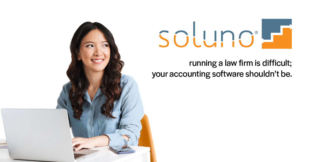 SolunoLegal's tweet photo. Your firm doesn't have to choose between robust legal accounting software and outstanding customer service. You deserve both. Come talk to us! #Soluno
https://t.co/zt7wCCbKvT https://t.co/fnIhAJgYT6