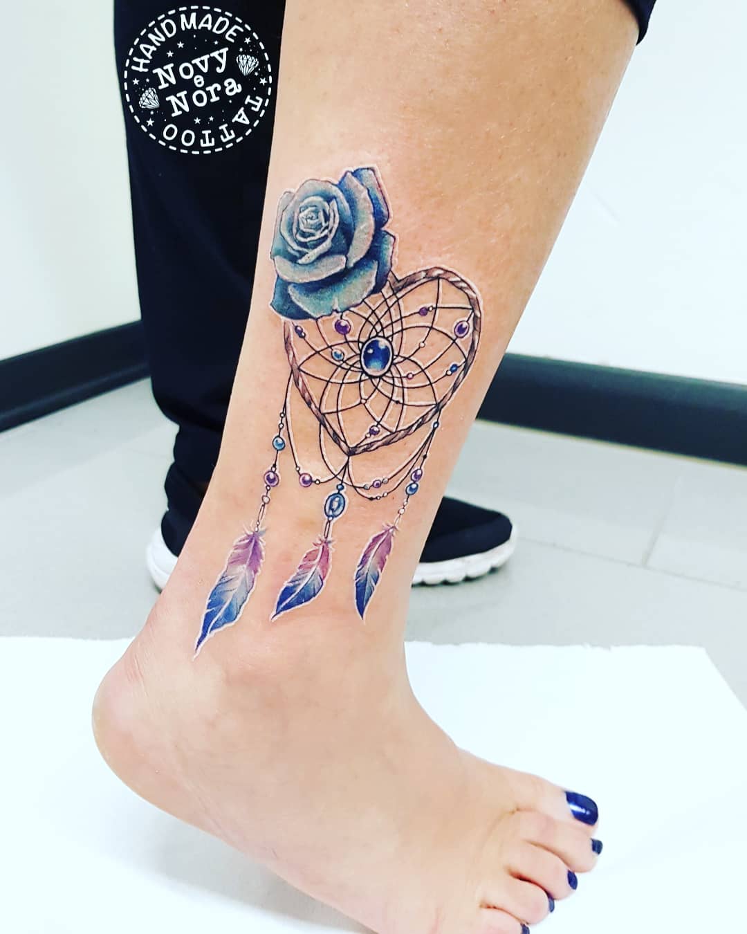 35 Dreamcatcher Ankle Tattoos Collection