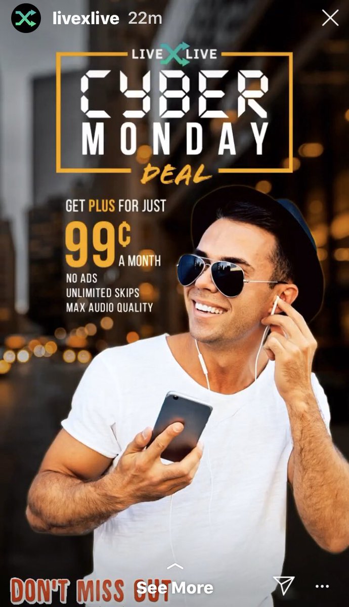 RadioRaymondT's tweet image. @livexlive Powered By #SLACKERRADIO Give Us A #STREAM #CYBERMONDAY Deal 💻💻💻livexlive.com/us/plusNME99z?…