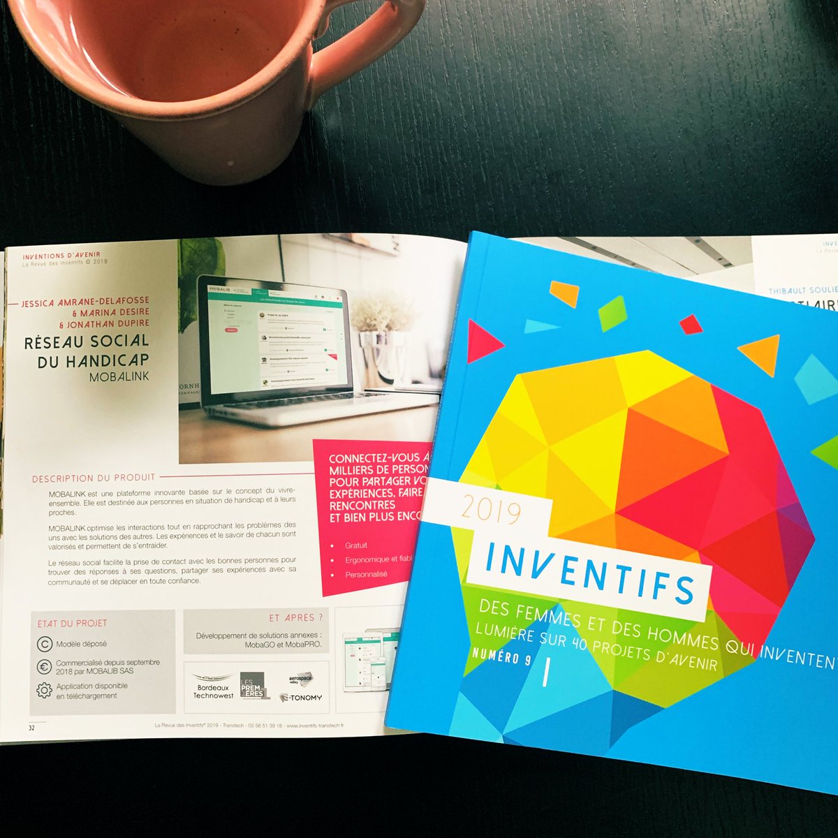 Merci à @inventifs qui a élu #MobaLink, le Réseau Social du #Handicap, comme « #Innovation d’Avenir » ! 😍🙏🏼

#TousHandis #TechForGood #HandiTech #SmartCity #MobaPro #MobaFriends