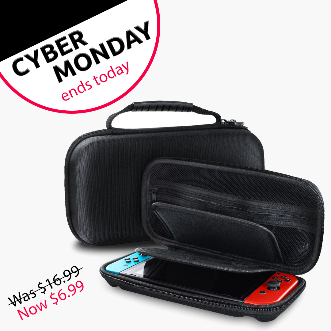olixar's tweet photo. Cyber Monday Deal of the Day! Don't lose out on the Nintendo Switch Travel Case at $6.99!
-
https://t.co/k2XbEpCeWe
-
#cybermonday #cybermondaydeals #olixar https://t.co/7OCwLyCRxc