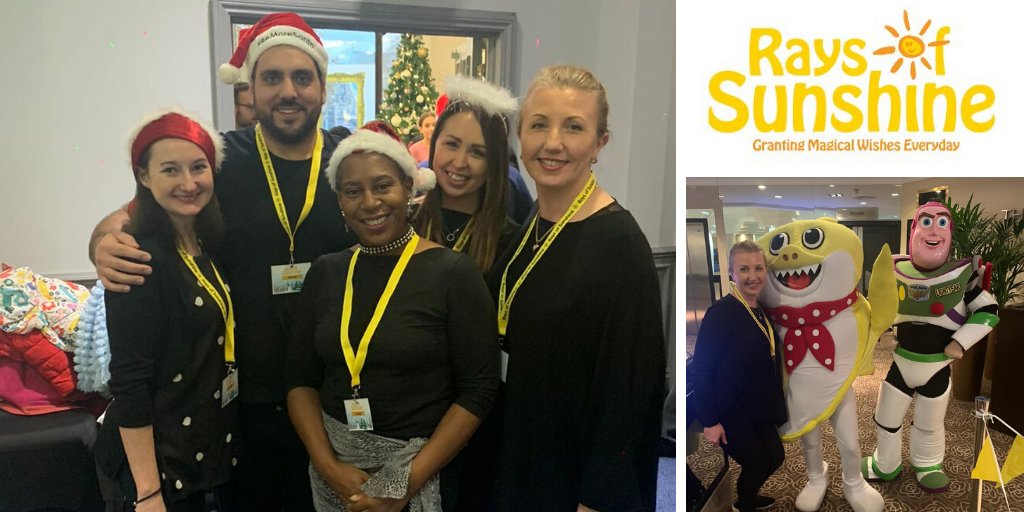 We're so proud of our wonderful team who helped out at yesterday's <a href="/RaysofSunshine/">Rays of Sunshine</a> Christmas Party. We love working with this fantastic #charity and look forward to more #fundraising next year, for such a fabulous cause!