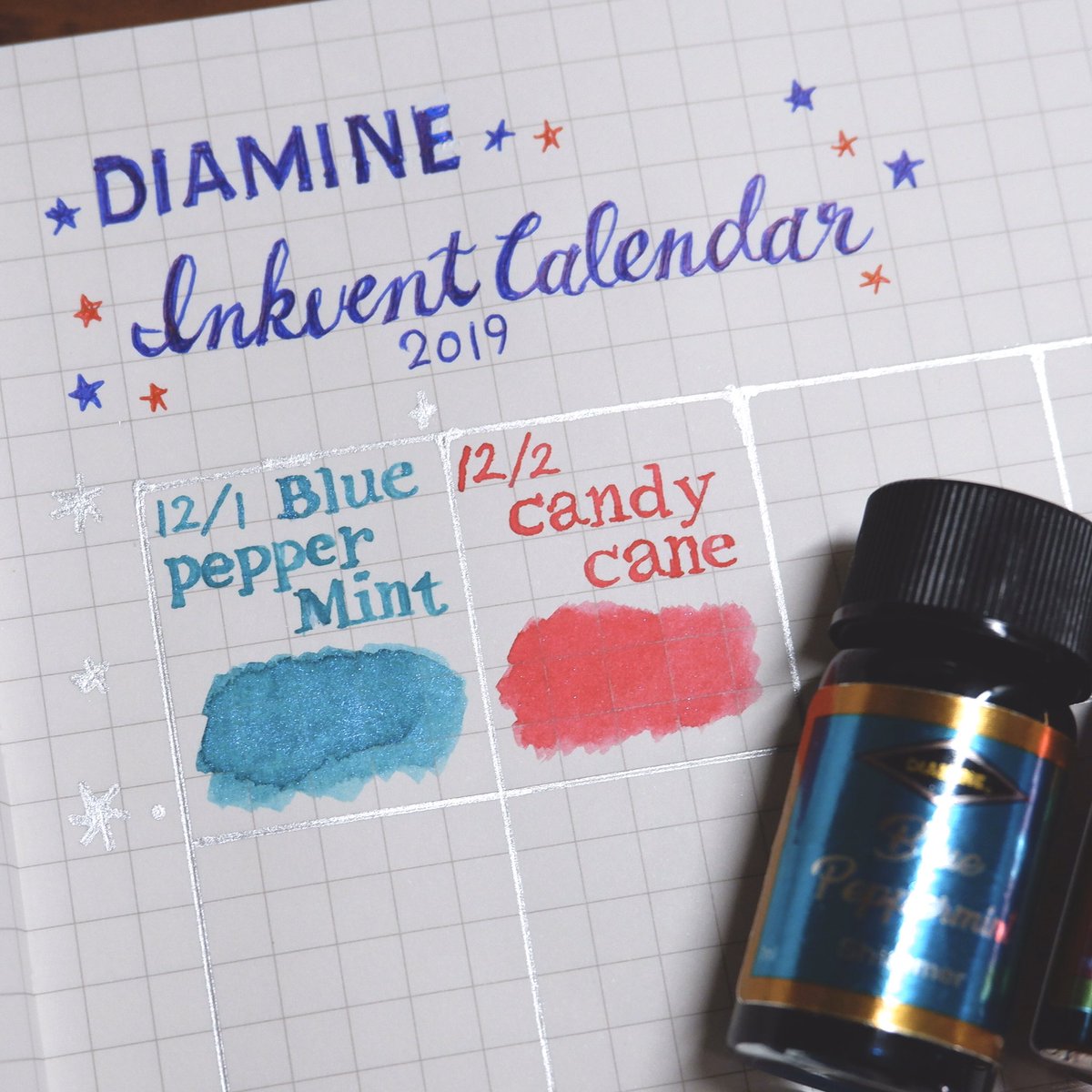 ダイアミン インクベントカレンダー 2021 中身のみ