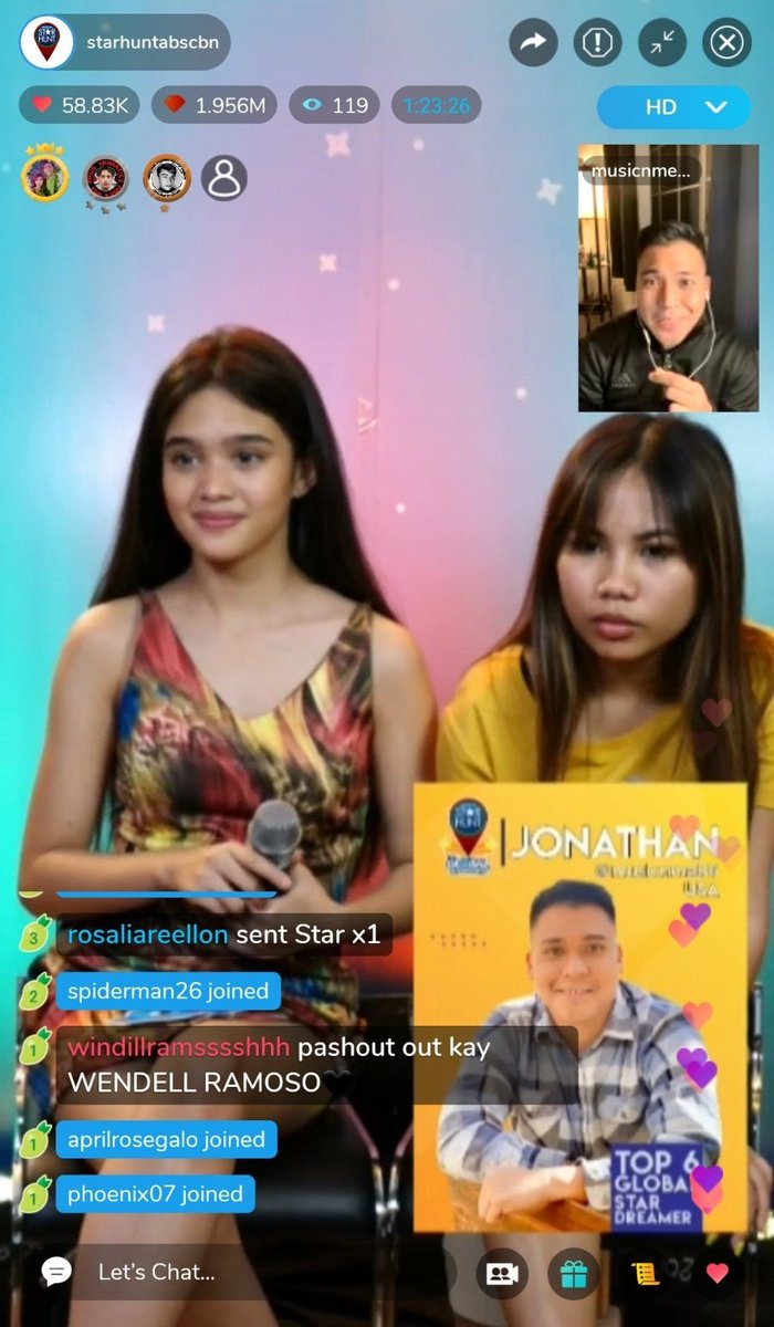 starhuntabscbn's tweet photo. "I make sure na alam ko yung meaning ng kanta para mai-deliver ko ng maganda" - Jonathan #SHGSCrizLiexSam
Si Jonathan ba ang pambato niyo sa Global Showdown? Suportahan siya by sending virtual gifts on his Kumu page! ✨
▶️https://t.co/0y6JL6n34O https://t.co/NAwPhY5Fpn