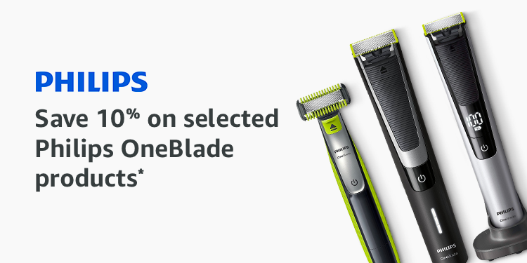 We're giving Prime Student members an exclusive 10% off on Philips OneBlade! Whatever your style, you can do it all with OneBlade: trim, edge and shave any length of hair.

amazon.co.uk/gp/promotion/A…