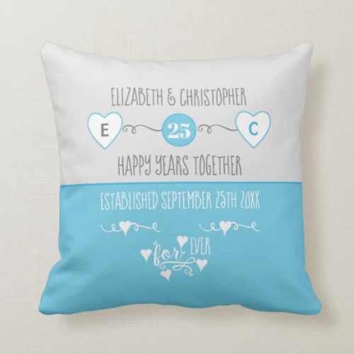 LynnroseDesign's tweet photo. https://t.co/d4Bw1gPT2M #silveranniversary #Anniversary #gift #giftideas #zazzle #shopsmall #cushion #pillow #forEver https://t.co/HTyDSIrnkc