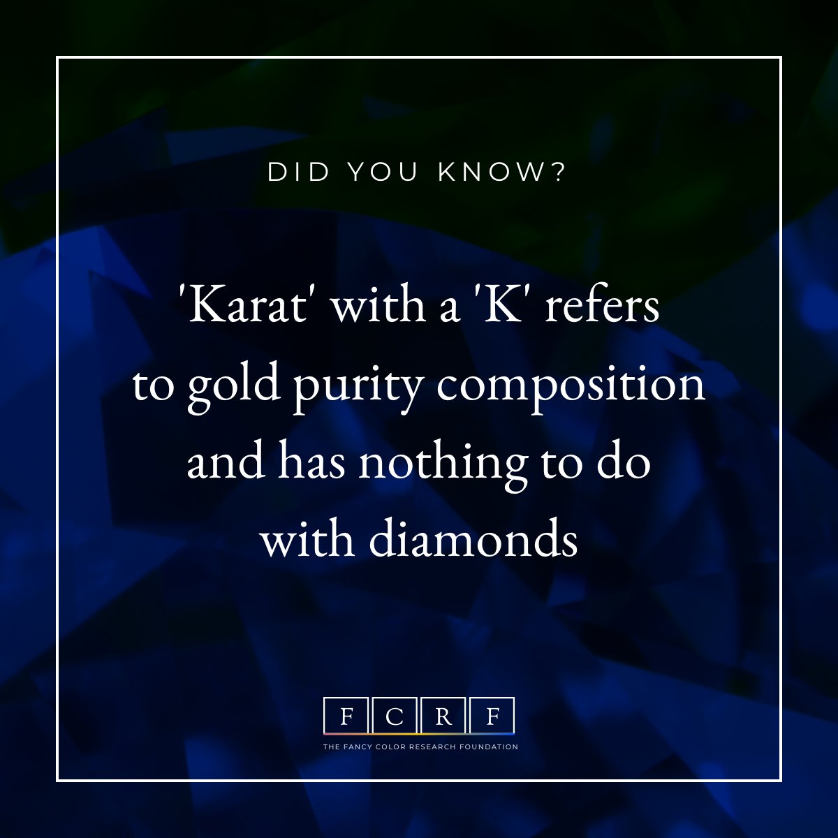 #FCRF #FancyColorResearchFoundation #Diamond #Diamonds #FCD #FancyColorDiamonds #FancyColor #FancyColorDiamond #Naturaldiamonds #Naturaldiamond #GIA #Jewlery #BlueDiamond #YellowDiamond #PinkDiamond #Investment #HighJewellery #Gemology #JewleryDesign #RareDiamonds #Fancydiamonds
