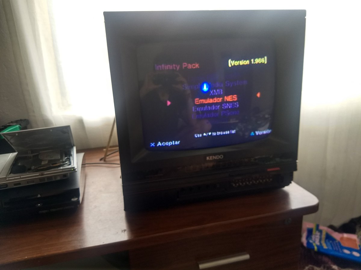 Infinity__Corp's tweet photo. #PS2 #PS2CFW #FreeMCBoot #InfinityCorp #PS2Mods #DisplayCRT https://t.co/6VPWIu1ty5