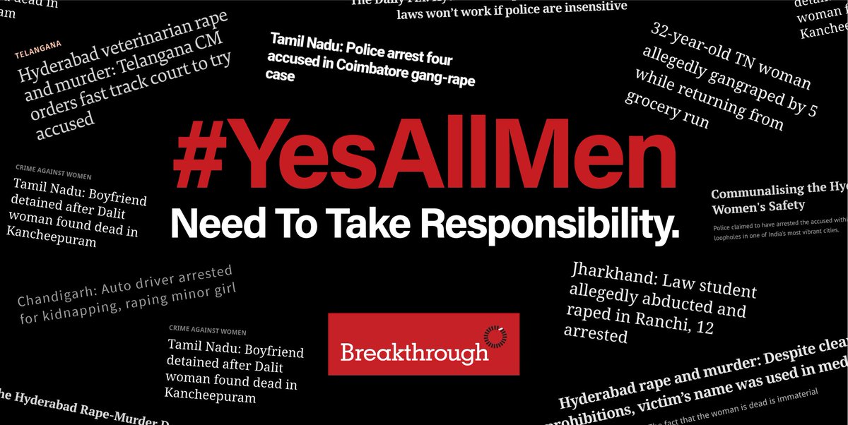 It's time to retire the #NotAllMen narrative - a narrative that never should have even existed in the first place.