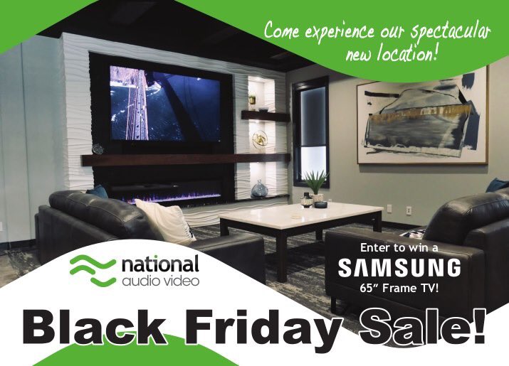 Cyber Monday is here with EVEN MORE savings from SONOS and Samsung!! 10:00 a.m. - 5:30 p.m. come in during you lunch break or call us!! Do not miss out on the best deals of the year!! #shoplocalyeg #navhasmoved #cybermondayyeg