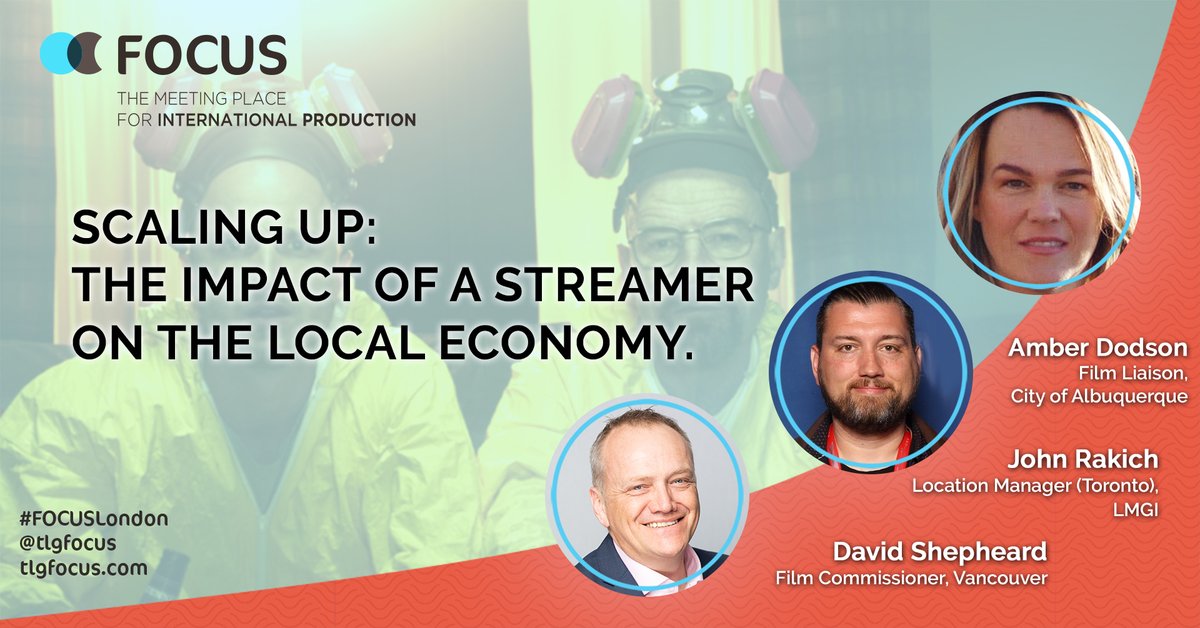 SCALING UP - THE IMPACT OF A STREAMER IN YOUR LOCAL TERRITORY. 3 Dec
For those “locals” who have a relationship with #netflix, what does it mean on the ground? 
Still time to register for free for this and 70+ sessions with 200+ speakers at #FOCUSlondon bit.ly/FOCUS19Reg2