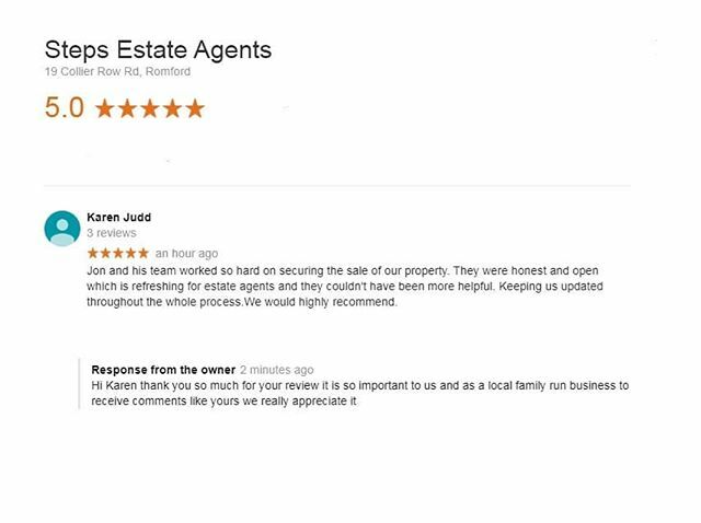 StepsEstates's tweet image. Just received this Google review. Thank you so much Karen we really appreciate your kind words