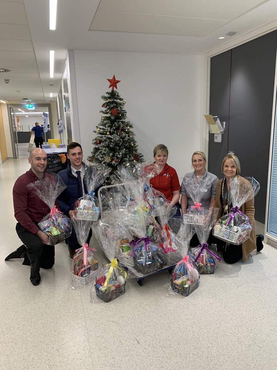 nwylie01's tweet photo. Today handing over the care baskets to Ulster Hospital at Dundonald β¦@DanskeBank_UKβ© #customerdirect https://t.co/nS316yH5kN