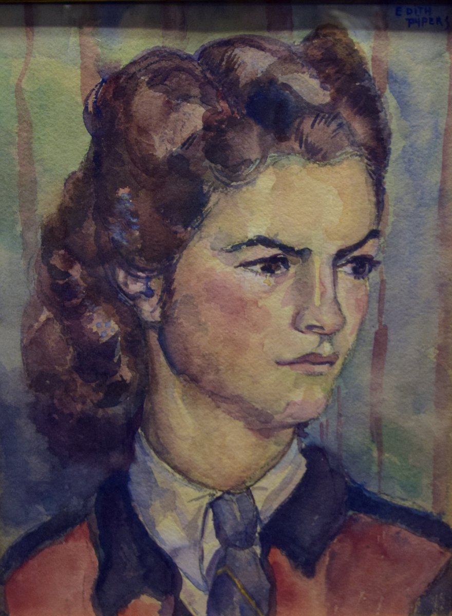verborgenkunst's tweet photo. Portret van een vrouw door Edith Pijpers. Voor de verandering bieden wij dit werk aan via Catawiki! Hier geldt een 
startbod van €1. De veiling loopt t/m 4 dec.
.
https://t.co/4fZpav0Yxd
.
#verborgenkunst #betaalbarekunst #artforsale #catawiki #aquarel #edithpijpers https://t.co/ZDuiS275A0