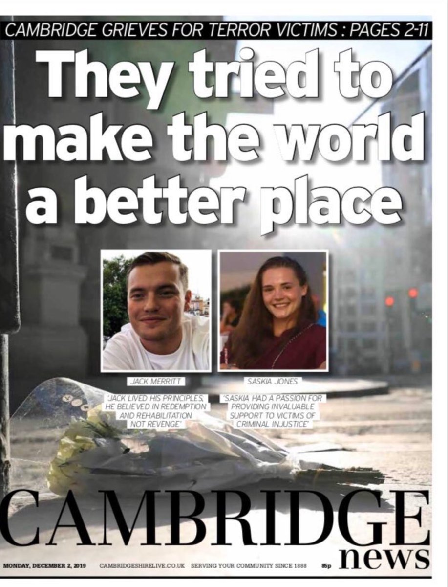 MarionMilne's tweet image. Please do not use the death of the two London Bridge victims as an election ploy. Instead salute their compassion, selflessness &amp;amp; idealism.