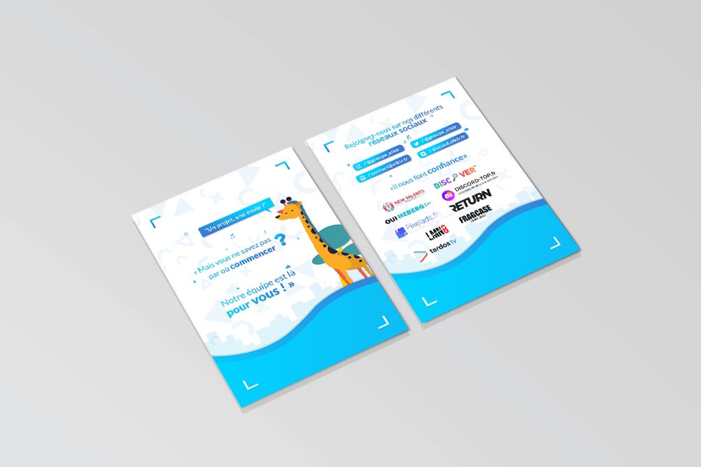 GraphStreamFR's tweet image. Design complet pour l'association @Groupe_Elkir #GraphStream 

Partages &amp;amp; avis extrêmement appréciés #rtlefav