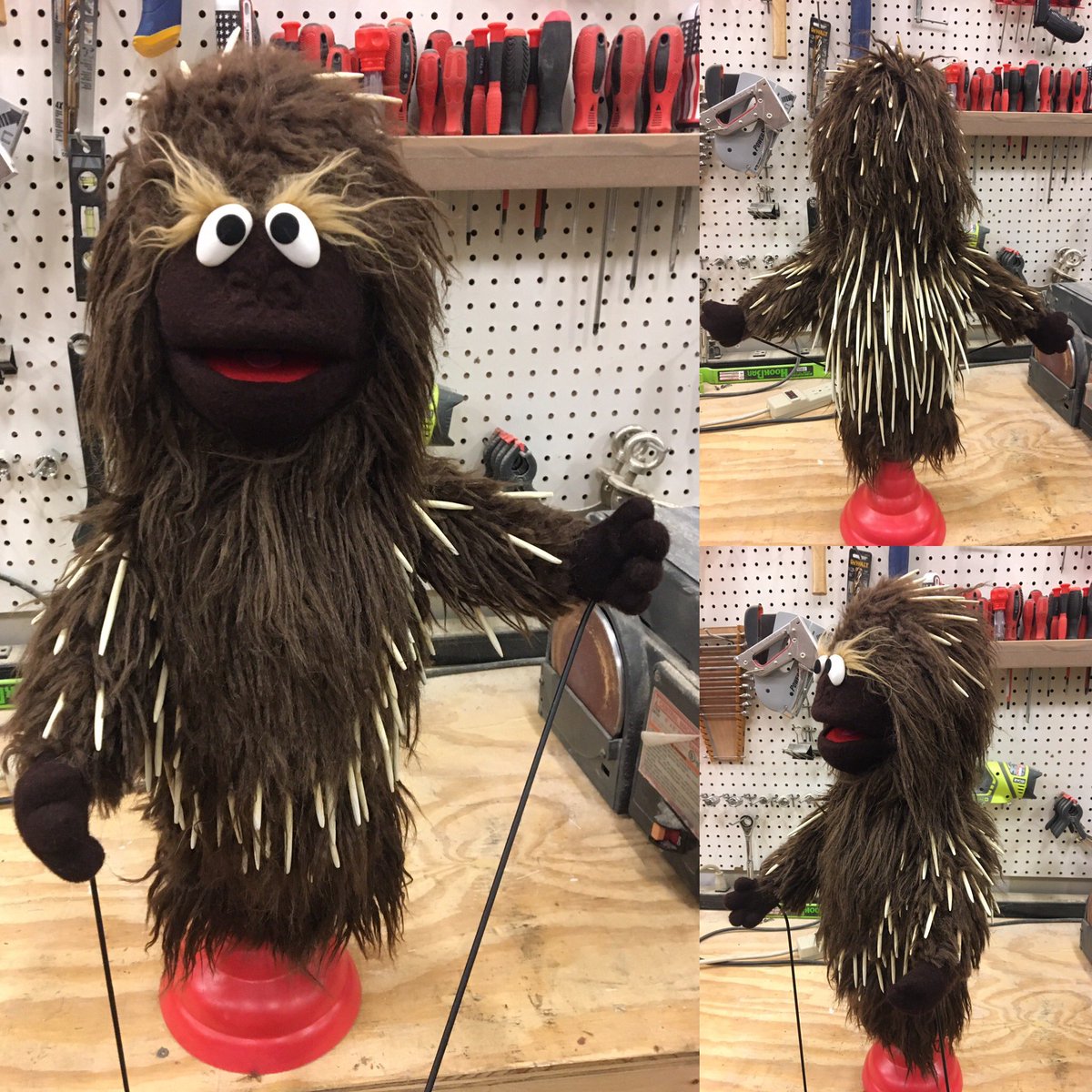 porcupine puppet