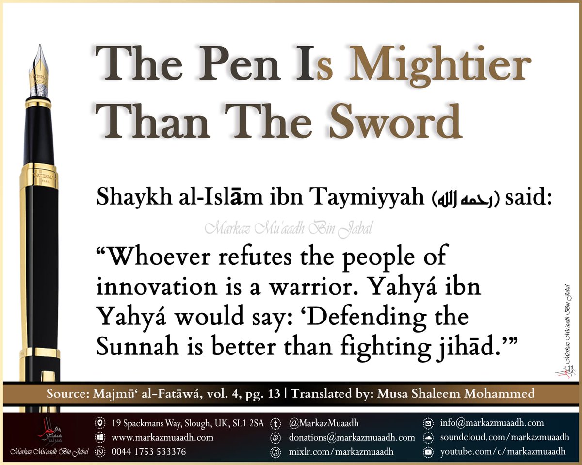 Refuting falsehood is from our religion,rather it is one of the greatest of obligations,as it is the key for preservation of the religion. Don't be deceived by those who say: "stop talking about Shirk&amp;Bida'ah." If only they knew the dire consequences of their erroneous statement.