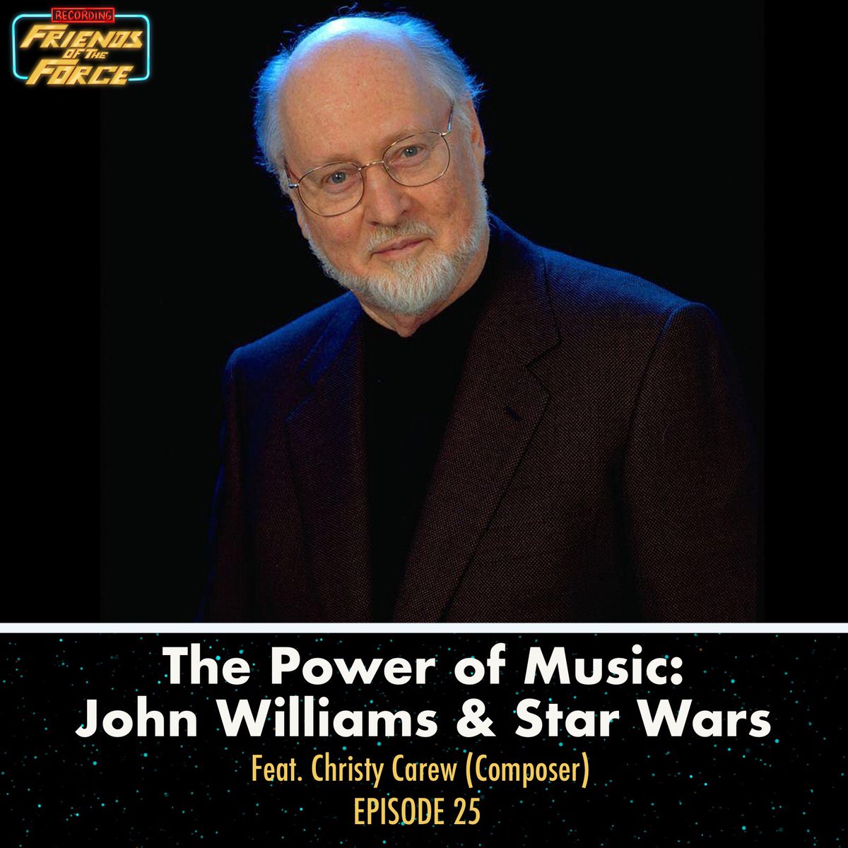 FriendsOfForce's tweet photo. NEW EPISODE: 

🎶 Composer @Christy_Carew joined me to discuss why John Williams’ 9-part score has such an incredibly powerful influence on #StarWars fans 🎶

Plus: our favorite musical moments from each trilogy!🎵

Apple: https://t.co/rw08oANaMC
Spotify: https://t.co/yOb1WdTPAy https://t.co/TGmVKTtev8
