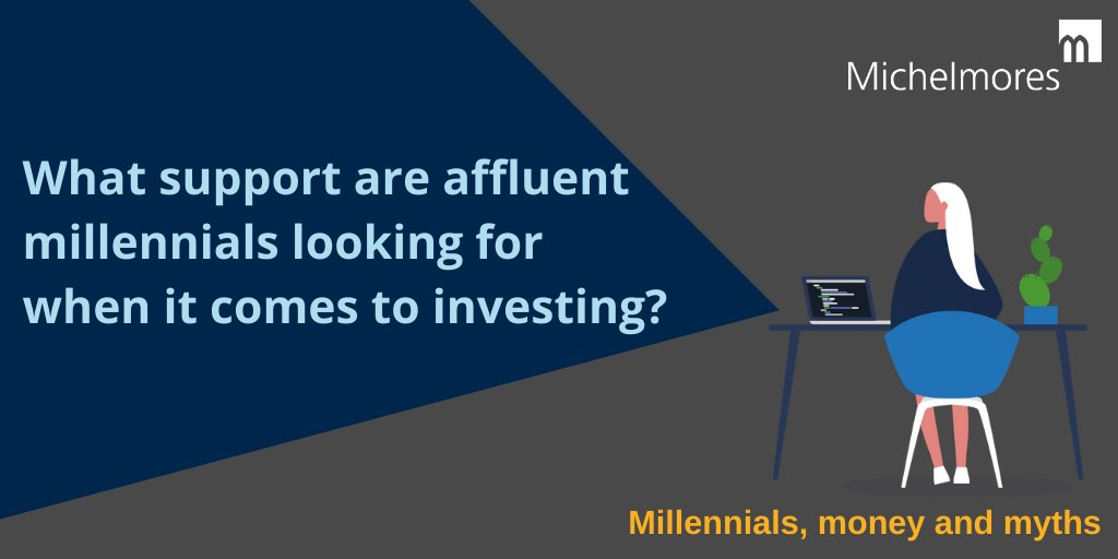 MichelmoresLaw's tweet photo. What support are affluent millennials looking for when it comes to investing? Find out more by downloading our 'Millennials, money and myths' report: https://t.co/HZrY3gLNNy #millennials #money #myths #MMresearch https://t.co/n9jySUZlVT