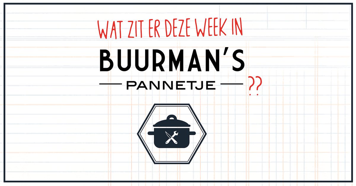 Deze week in Buurman's Pannetje: 
Chili con carne met tortilla chips en guacamole
take out | €8 | ma t/m vrij tot 18:00 
eat in | €11 | ma t/m vrij tot 18:00
Meer info over afhalen en bestellen >> buff.ly/2C4aacX