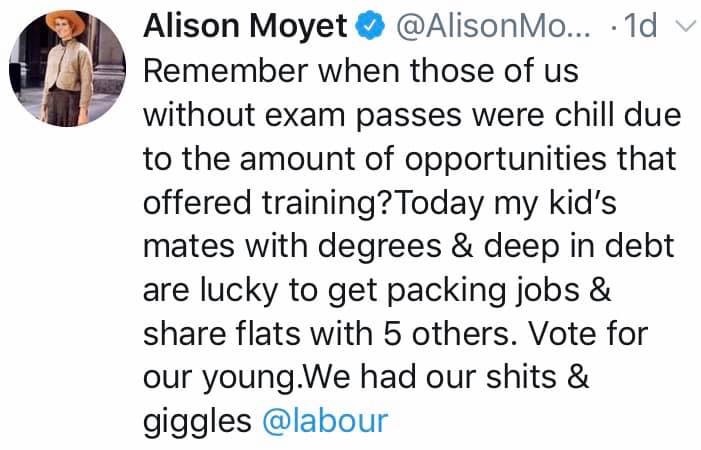 What Alison Moyet said: