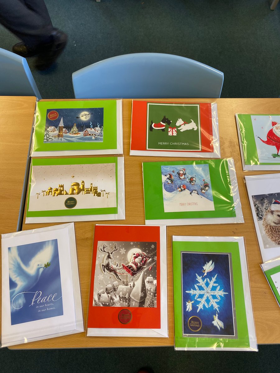 ccs_charity's tweet image. The final product is ready to go on sale! Year 8 have worked extremely hard on these Christmas cards, proceeds will be donated to @MindCharity @CaerleonComp