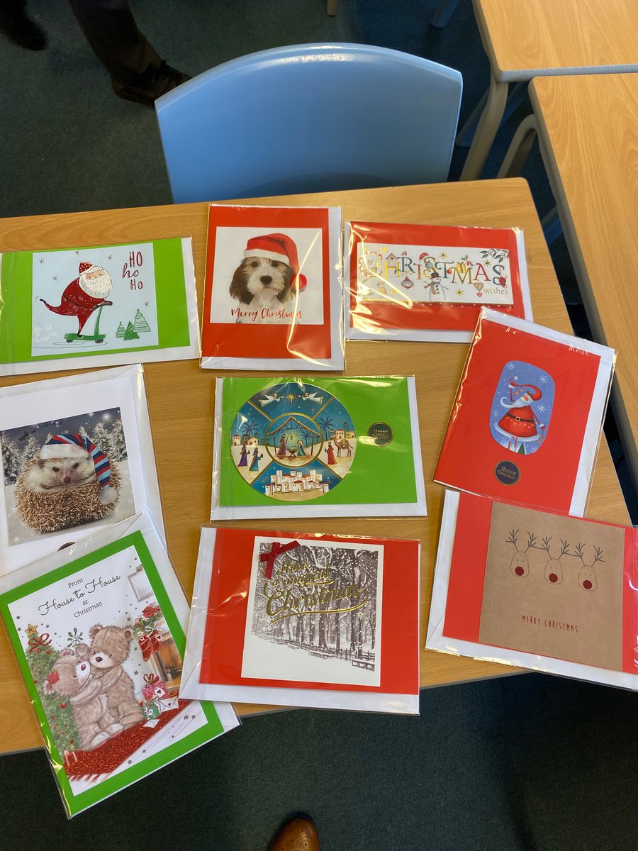ccs_charity's tweet image. The final product is ready to go on sale! Year 8 have worked extremely hard on these Christmas cards, proceeds will be donated to @MindCharity @CaerleonComp